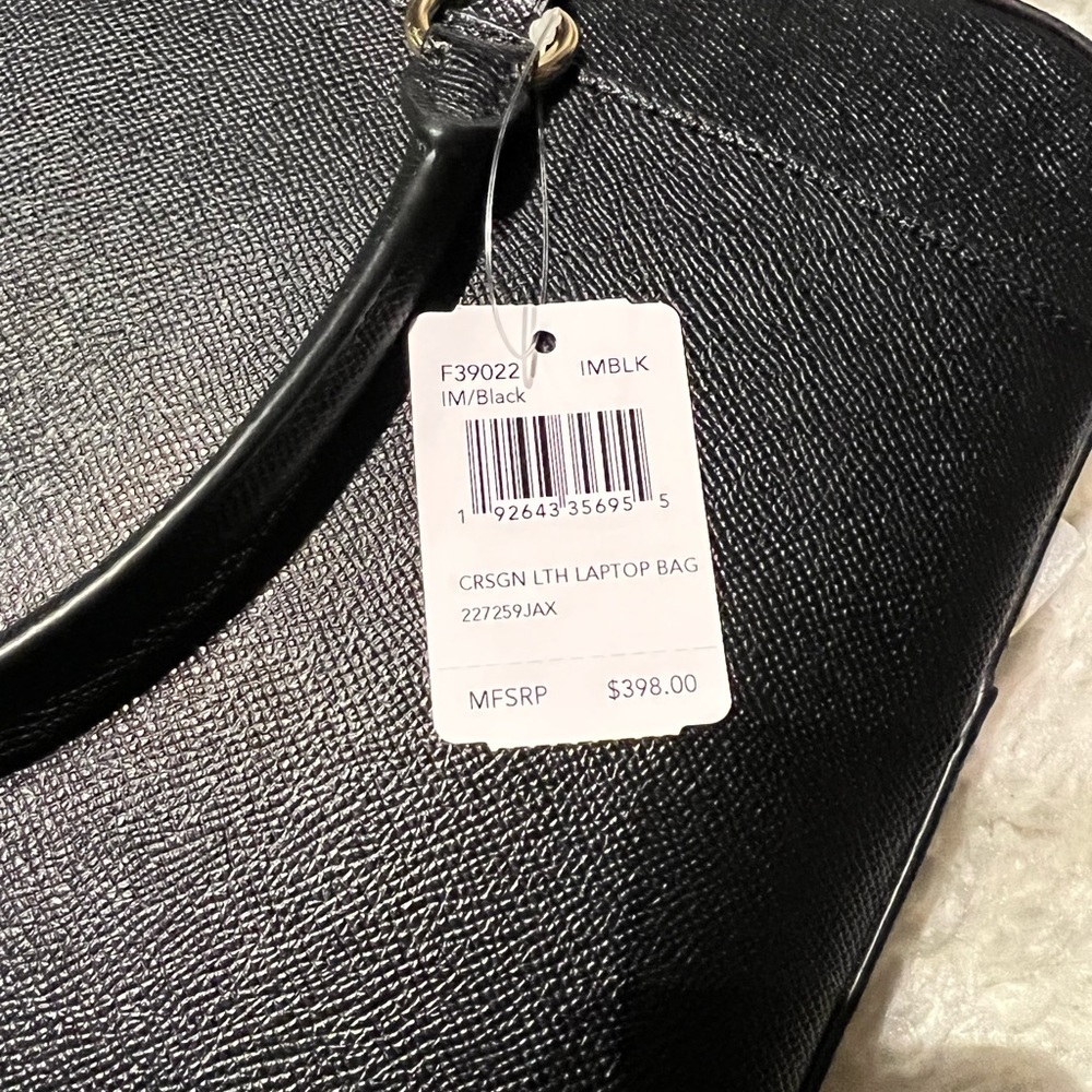 Coach Black Laptop Bag for Women - Picture 2 of 8